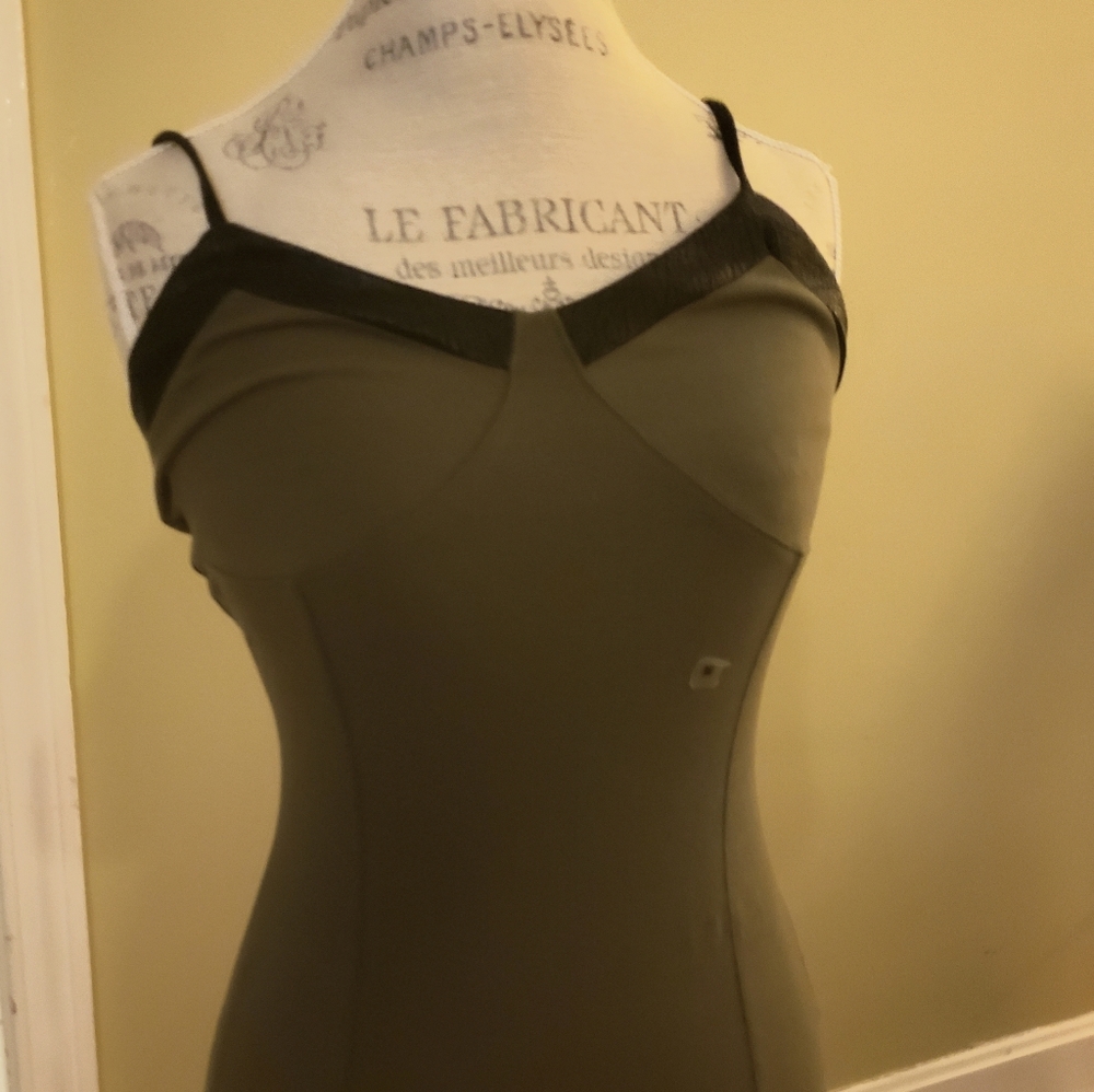 Express camisole olive green